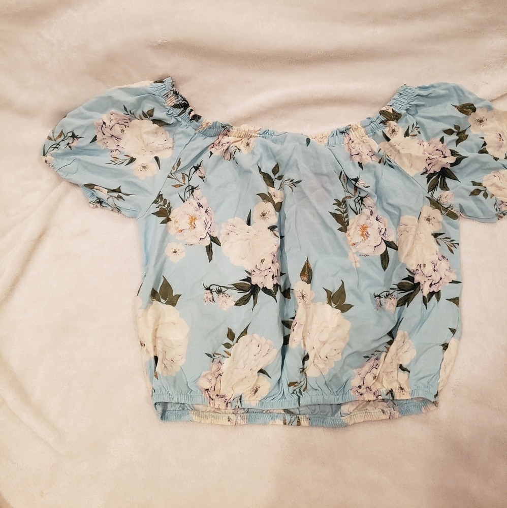 Floral Crop top